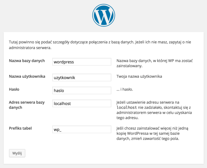 instalacja wordpress instalacja wordpress