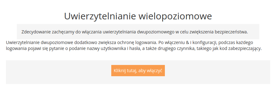 wlaczenie 2fa