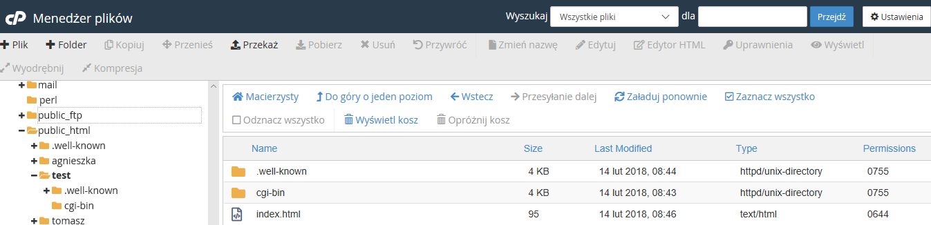 Menedżer plików