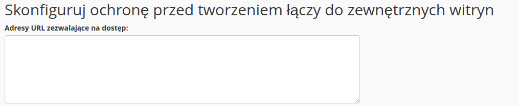 konfiguracja ochrony laczy konfiguracja ochrony laczy